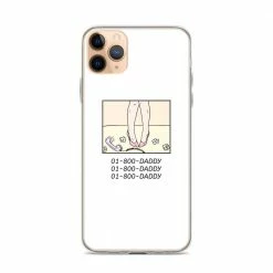 Kinky Cloth 1-800-Daddy IPhone Case DDLG - Daddy / Little