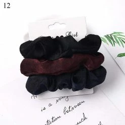 Kinky Cloth 1 Set Candy Color Hair Ties