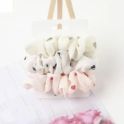 Kinky Cloth 1 Set Candy Color Hair Ties