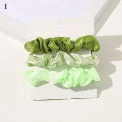 Kinky Cloth 1 Set Candy Color Hair Ties