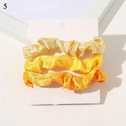 Kinky Cloth 1 Set Candy Color Hair Ties