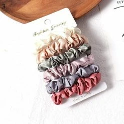 Kinky Cloth 1 Set Candy Color Hair Ties