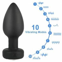 Kinky Cloth Vibrators 10 Frequency Plug Vibrator