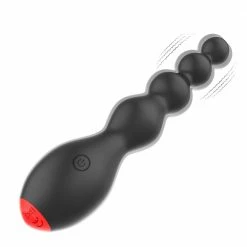Kinky Cloth 10 Speed Anal Beads Vibrator