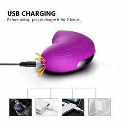 Kinky Cloth Lil Snail 10 Speed Clitoris Massager Vibrator Clit Vibrators