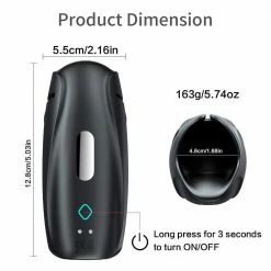 Kinky Cloth Male Masturbators 10 Speed Vibrator Trainer Delay For Men