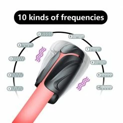 Kinky Cloth Male Masturbators 10 Speed Vibrator Trainer Delay For Men