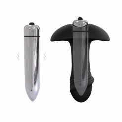 Kinky Cloth Anal Toys 2-in-1 Vibrating Plug Kit