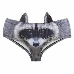 Kinky Cloth Kittens 3D Animal Face Panties