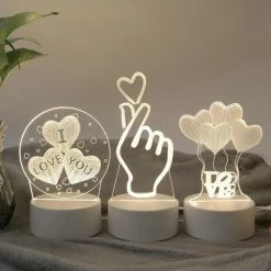 Kinky Cloth 3D LED Table Lamp