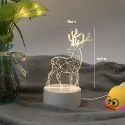 Kinky Cloth 3D LED Table Lamp