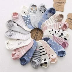 Kinky Cloth 5pairs Animal Cotton Socks Kawaii