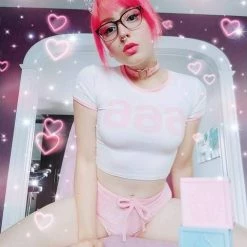 Kinky Cloth Goth 666 Ringer Top 10 Kinky Cloth Goth 666 Ringer Top