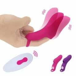 Kinky Cloth Vibrators 9 Frequency Wireless Finger Vibrator