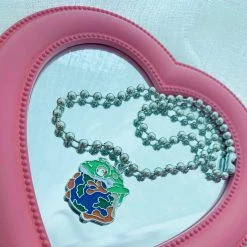 Kinky Cloth 90s Style Aesthetics Necklace Goth