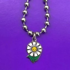 Kinky Cloth 90s Style Aesthetics Necklace Goth