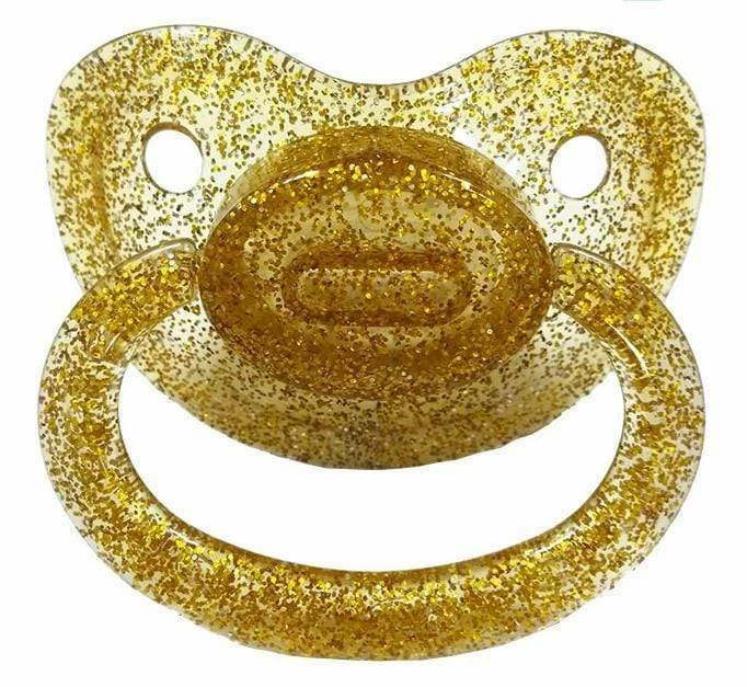 Kinky Cloth ABDL Glitter Adult Pacifier Binkie 2 Kinky Cloth ABDL Glitter Adult Pacifier Binkie