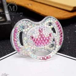 Kinky Cloth ABDL Rhinestone Adult Pacifier Binkie