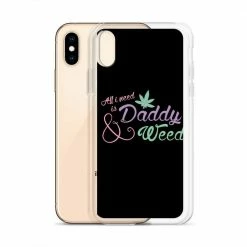 Kinky Cloth All I Need Is Daddy And Weed IPhone Case