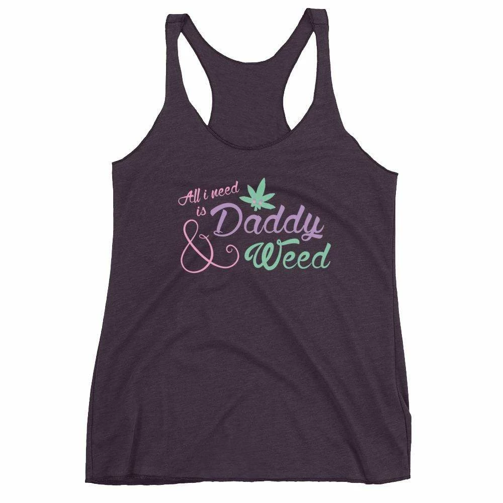 Kinky Cloth DDLG - Daddy / Little All I Need Is Daddy And Weed Tank Top 6 Kinky Cloth DDLG - Daddy / Little All I Need Is Daddy And Weed Tank Top