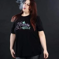 Kinky Cloth All I Need Is Daddy/Mommy And Weed Top DDLG - Daddy / Little