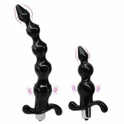 Kinky Cloth Soft Anal Beads Vibrator