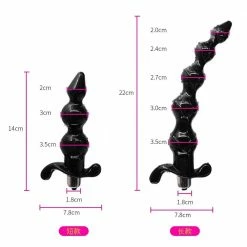 Kinky Cloth Soft Anal Beads Vibrator 11 Kinky Cloth Soft Anal Beads Vibrator