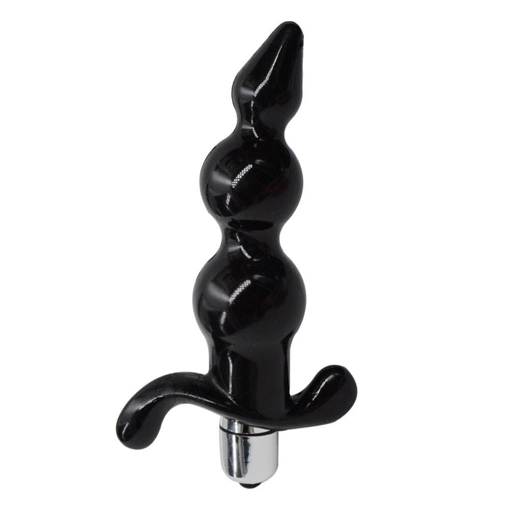 Kinky Cloth Soft Anal Beads Vibrator 8 Kinky Cloth Soft Anal Beads Vibrator