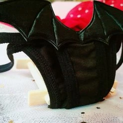 Kinky Cloth Angel Devil Wings Thongs Cosplay