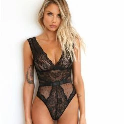 Kinky Cloth Angel Lace Lingerie Bodysuit Lingerie & Panties