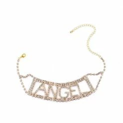 Kinky Cloth DDLG - Daddy / Little Angel Rhinestone Choker
