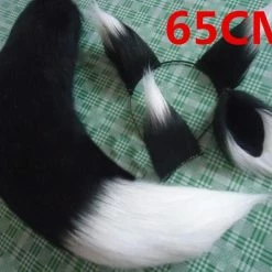 Kinky Cloth Anime Style Cosplay Fox Ears And Tail Set