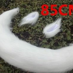 Kinky Cloth Anime Style Cosplay Fox Ears And Tail Set