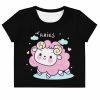 Kinky Cloth Aries Pastel Crop Top Tee Astrology