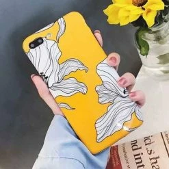 Kinky Cloth Phone Cases Art Flowers Banana Leaf IPhone Case