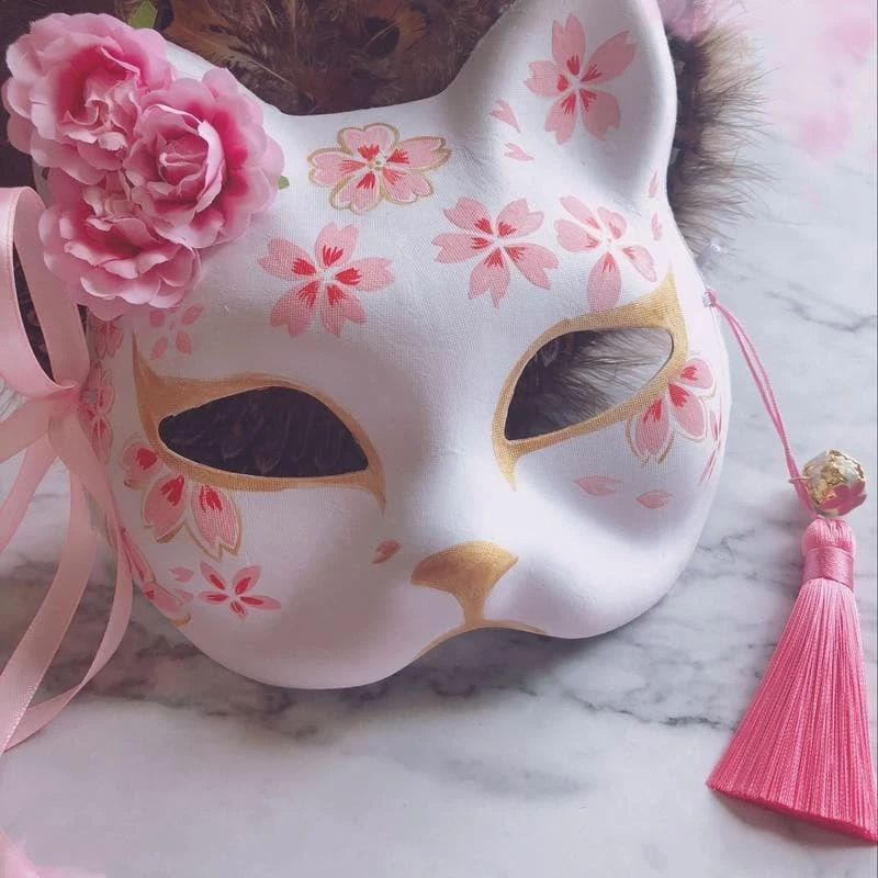 Kinky Cloth Asian Kitty Fox Mask Kittens 1 Kinky Cloth Asian Kitty Fox Mask Kittens