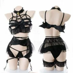 Kinky Cloth Cosplay Baby Bat Lingerie Set