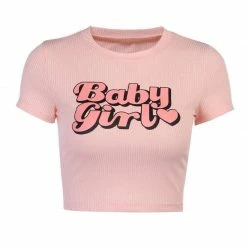 Kinky Cloth Baby Girl Pink Crop Top