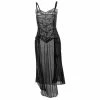 Kinky Cloth Dresses Babydoll Long Transparent Lace Dress