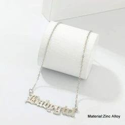 Kinky Cloth Babygirl Necklace