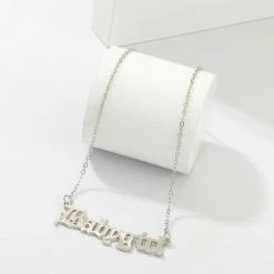 Kinky Cloth Babygirl Necklace