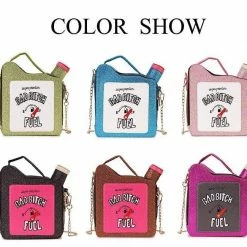 Kinky Cloth Backpacks & Bags Bad Bitch Fuel Purse