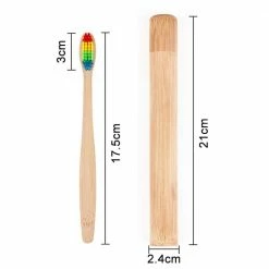 Kinky Cloth Bamboo Eco Colors Tooth Brush Gifts