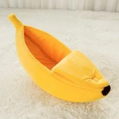 Kinky Cloth Kawaii Banana Pet Bed 40 Kinky Cloth Kawaii Banana Pet Bed