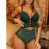 Kinky Cloth Bandage Lace High Waist Lingerie Set Lingerie & Panties