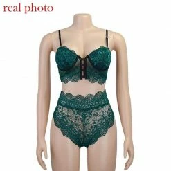 Kinky Cloth Bandage Lace High Waist Lingerie Set Lingerie & Panties