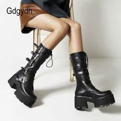 Kinky Cloth Goth Bat Belt Buckle Combat Boots 14 Kinky Cloth Goth Bat Belt Buckle Combat Boots