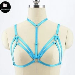 Kinky Cloth BDSM Bra Harness 28 Kinky Cloth BDSM Bra Harness