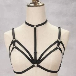 Kinky Cloth BDSM Bra Harness 34 Kinky Cloth BDSM Bra Harness