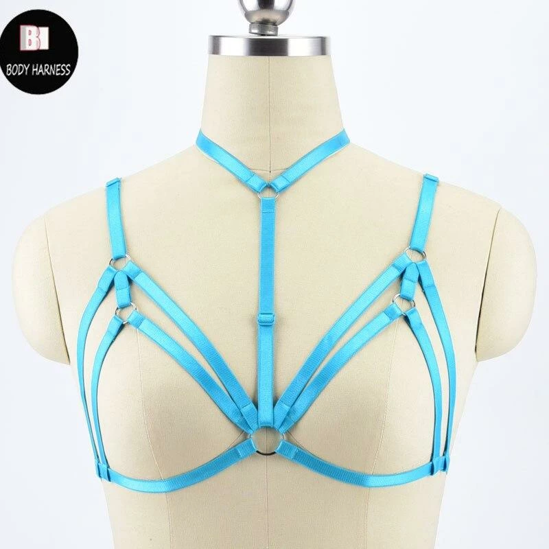 Kinky Cloth BDSM Bra Harness 16 Kinky Cloth BDSM Bra Harness